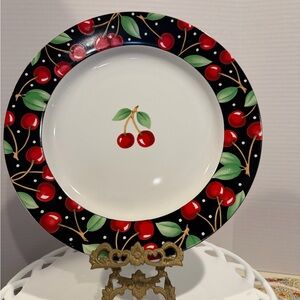 Sakura Mary Englebreit retired Cherry Design platter/charger